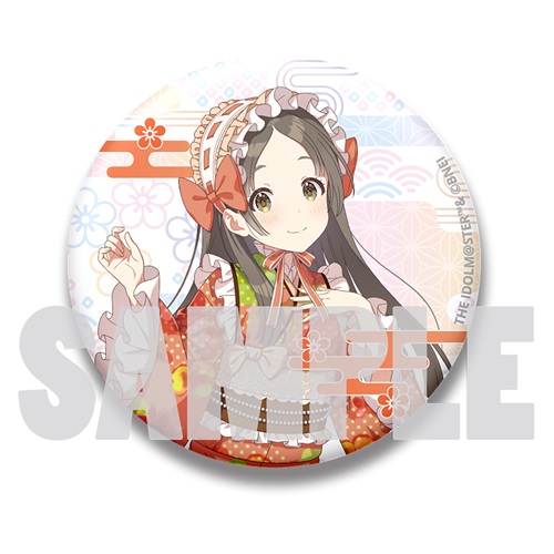 学園アイドルマスター 缶バッジ 晴れ着ver. 倉本千奈