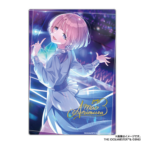 学園アイドルマスター サイン入りアクリルアートパネル 有村麻央