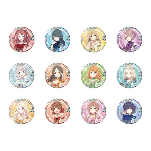 学園アイドルマスター グリッター缶バッジ／紫雲清夏