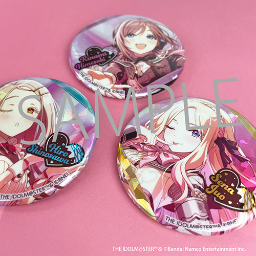 学園アイドルマスター トレーディングホログラム缶バッジ '25