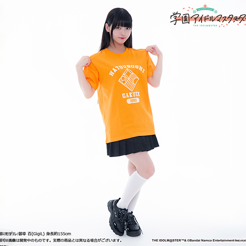 学園アイドルマスター 初星学園購買部Tシャツ オレンジ M