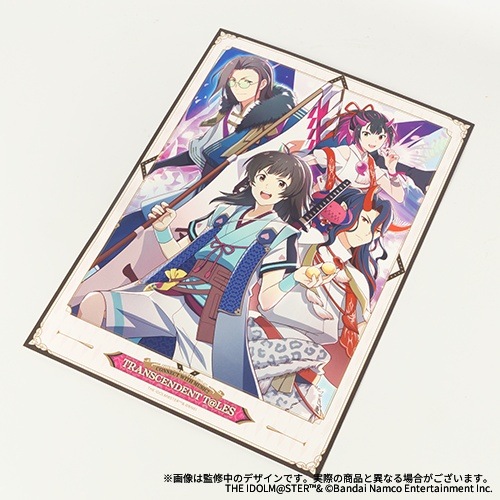 THE IDOLM@STER SideM CONNECT WITH MUSIC! TRANSCENDENT T@LES 公式A4