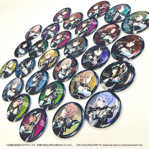 アイドルマスター シャイニーカラーズ 公式φ75mmグリッター缶バッジ