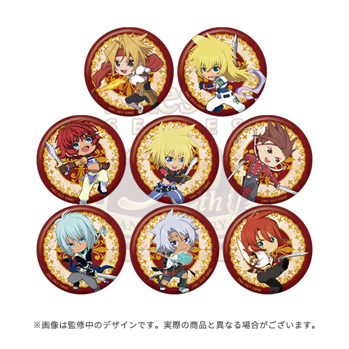 Tales of SERIES 30th Anniversary 公式トレーディング缶バッジ A