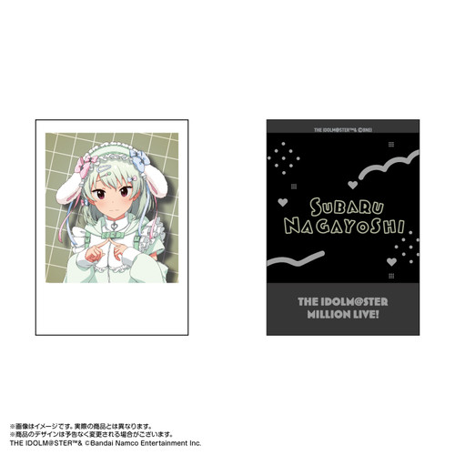 アイドルマスター ミリオンライブ！ インスタントフォト風カード 秋葉