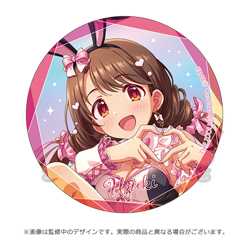 アイドルマスター シンデレラガールズ 公式オーロラ缶バッジ 島村卯月