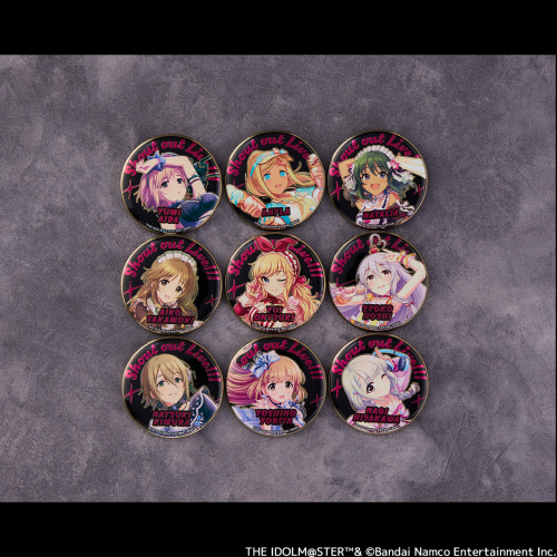 アイドルマスター シンデレラガールズ 公式メタル缶バッジ 一ノ瀬志希