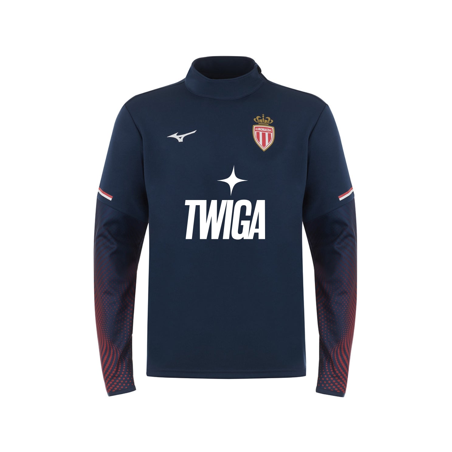 AS MONACO MID LAYER 1/2 ZIP SHOULDER TRAINING TOP - MENS