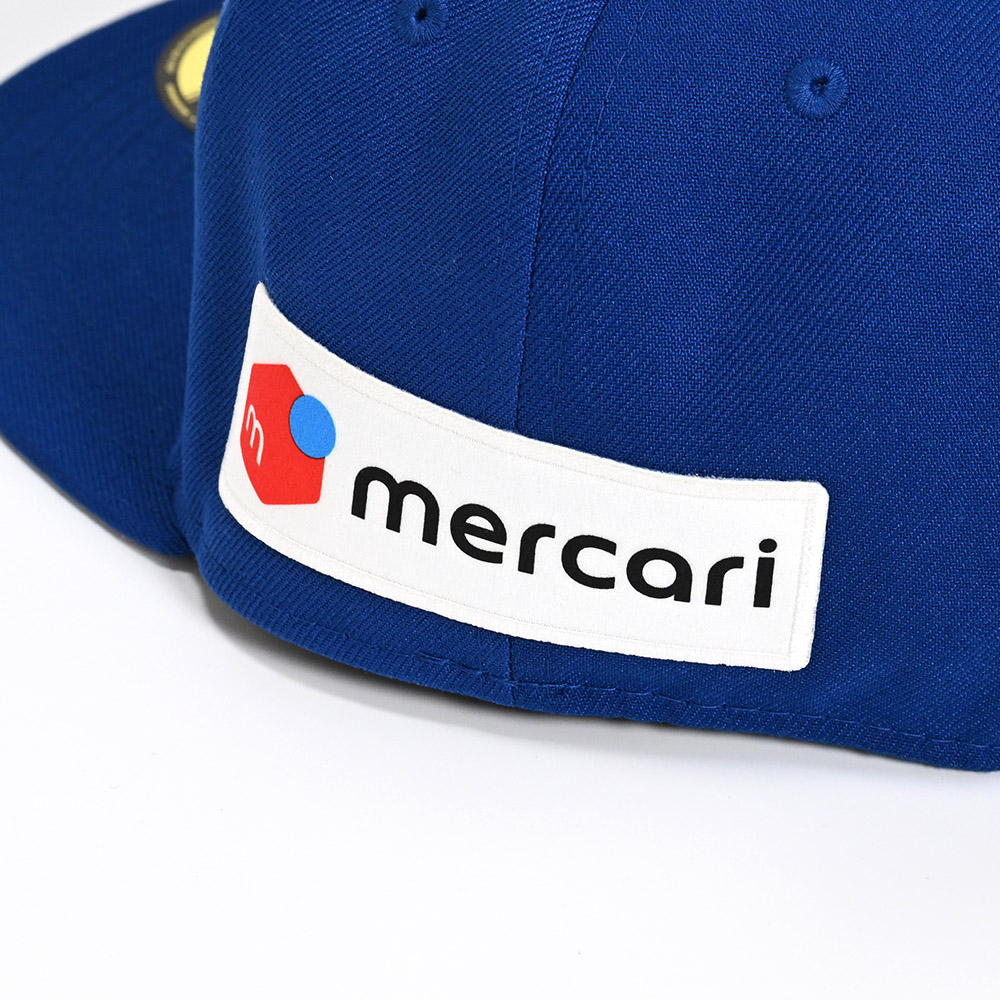 BlueWaveスポンサーワッペン付きオーセンティックキャップ 59FIFTY