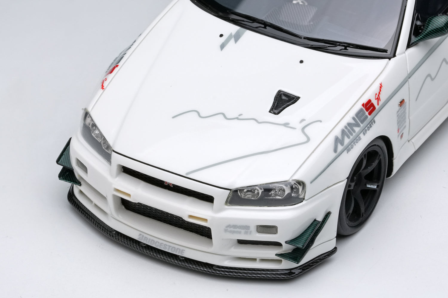 Limited Edition 1/43 MINE'S R34 Demo Car TAS 2024 – builtbylegends