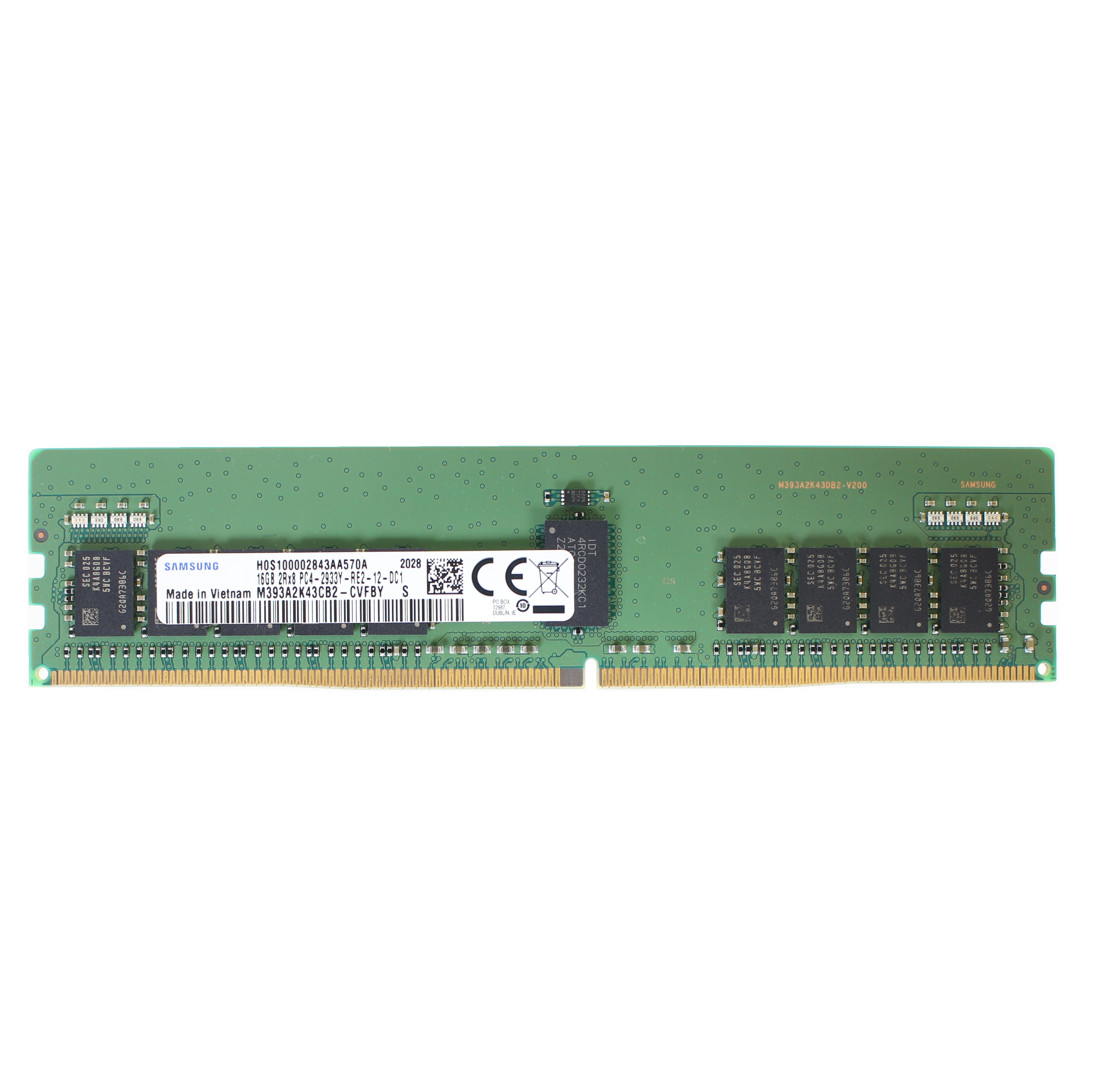 Samsung 16GB PC4-2933Y-R ECC Memory Module