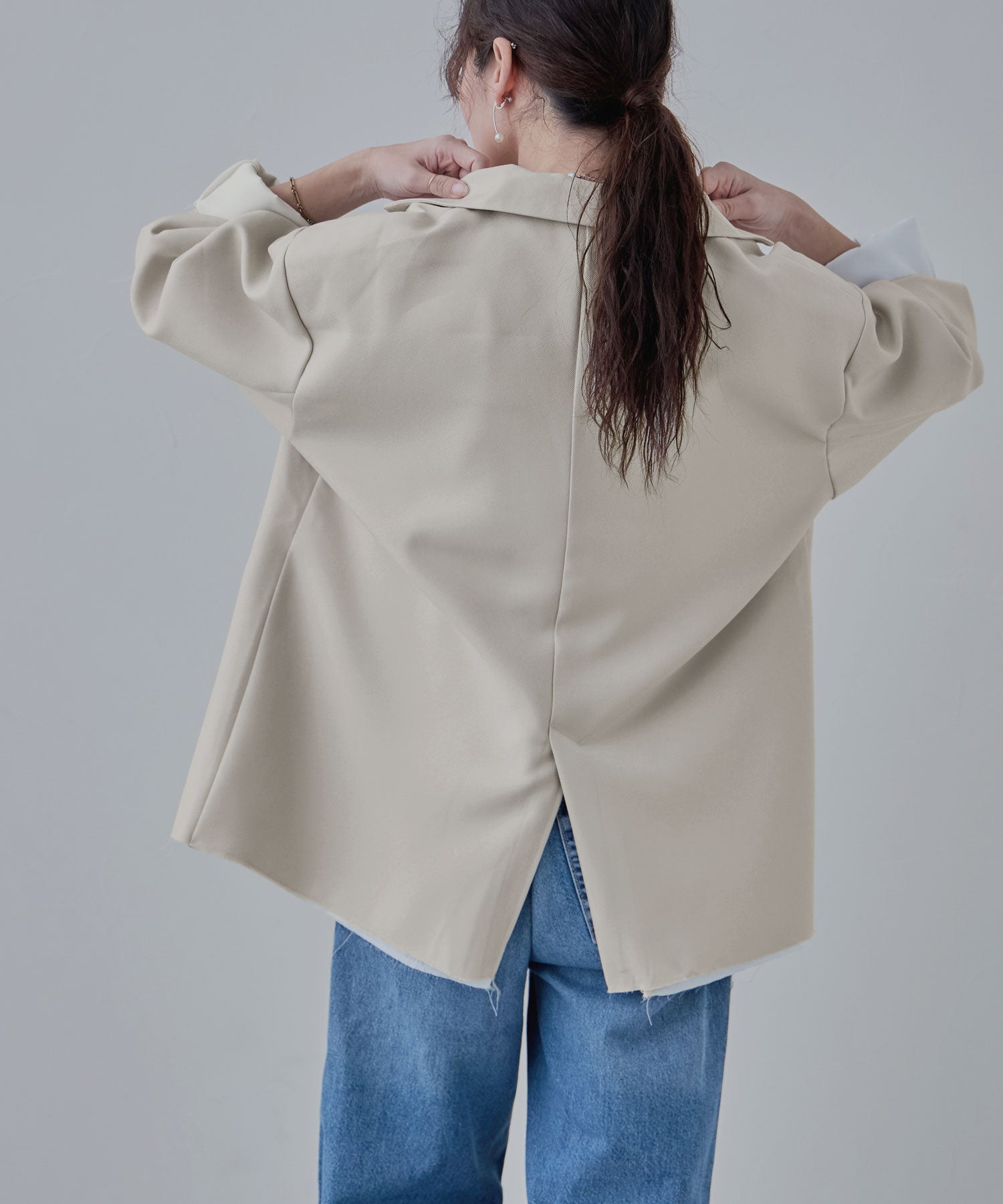 ツイルダッドテーラードジャケット｜コート・ジャケット - etoll.