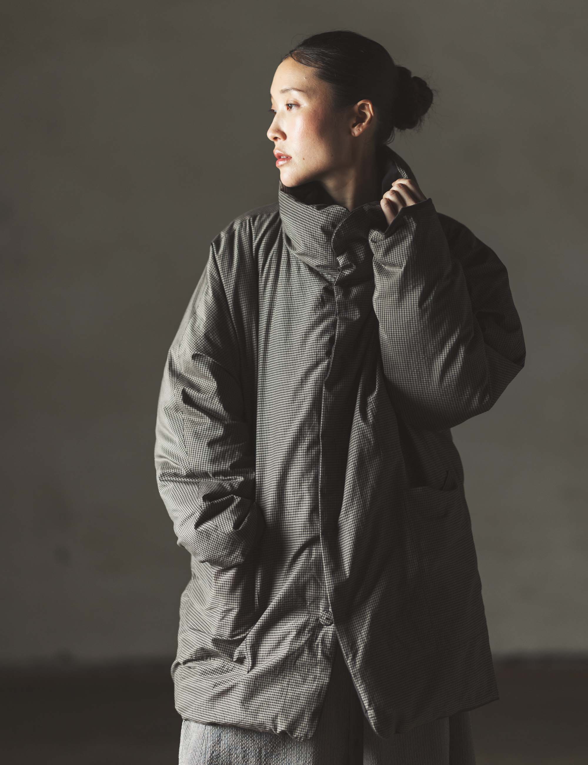 シルクコットンダウンのレディスコート / ヨーガンレール | ヨーガン