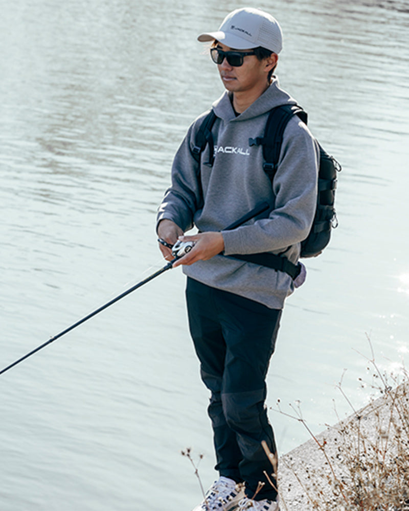 ストレッチスウェットフーディ / ブラック【30%OFF】