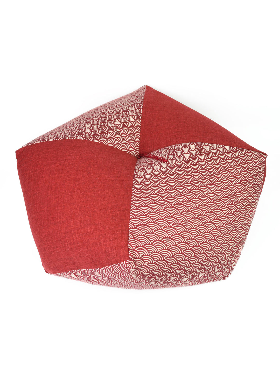 Kyoto Red Ojami Zafu Cushion | Japan Objects Store