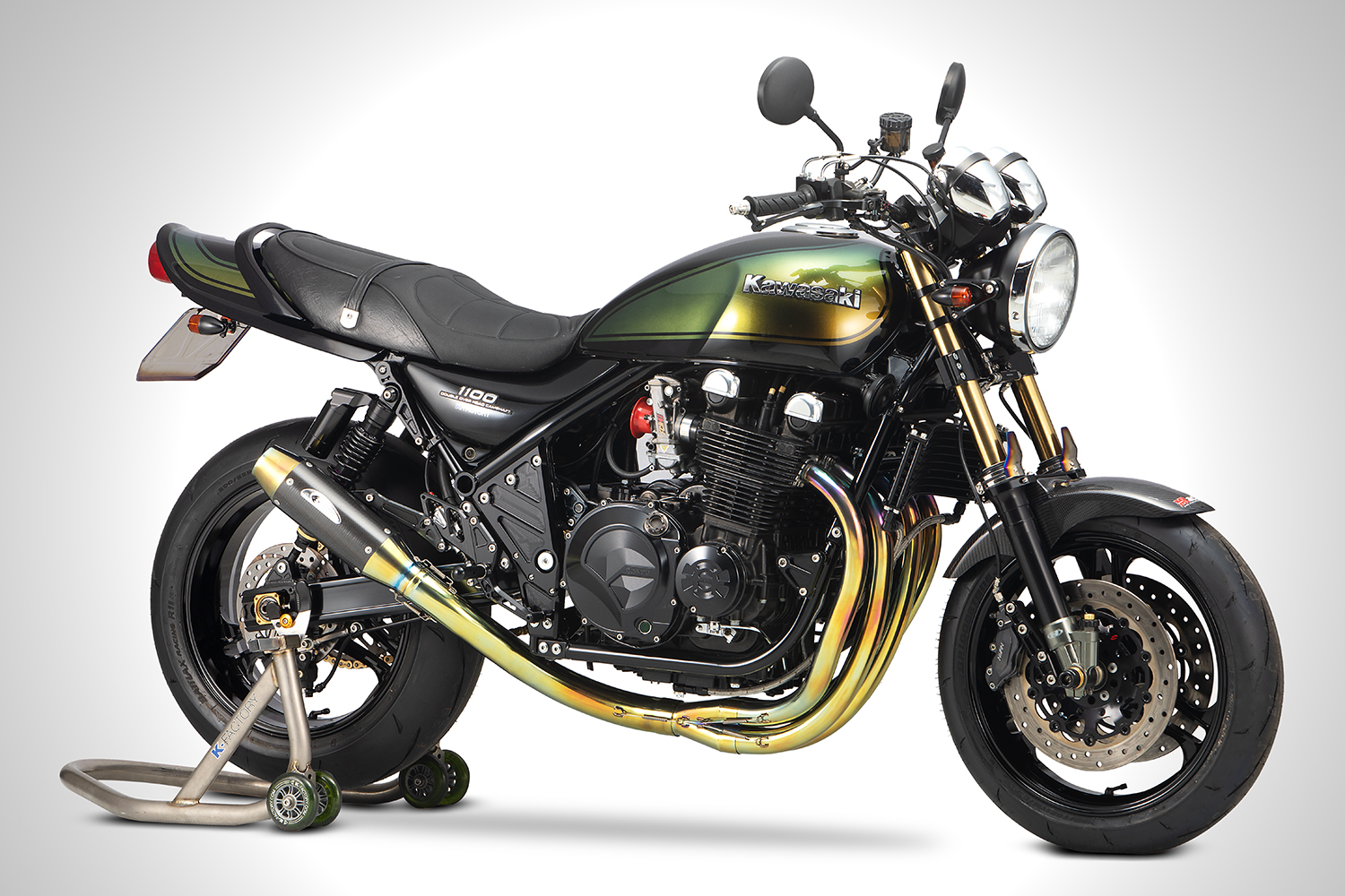 ゼファー ZZR400 ZRX400 GPZ900R ZR-7 GPZ1100 ZX-6R 黒F06