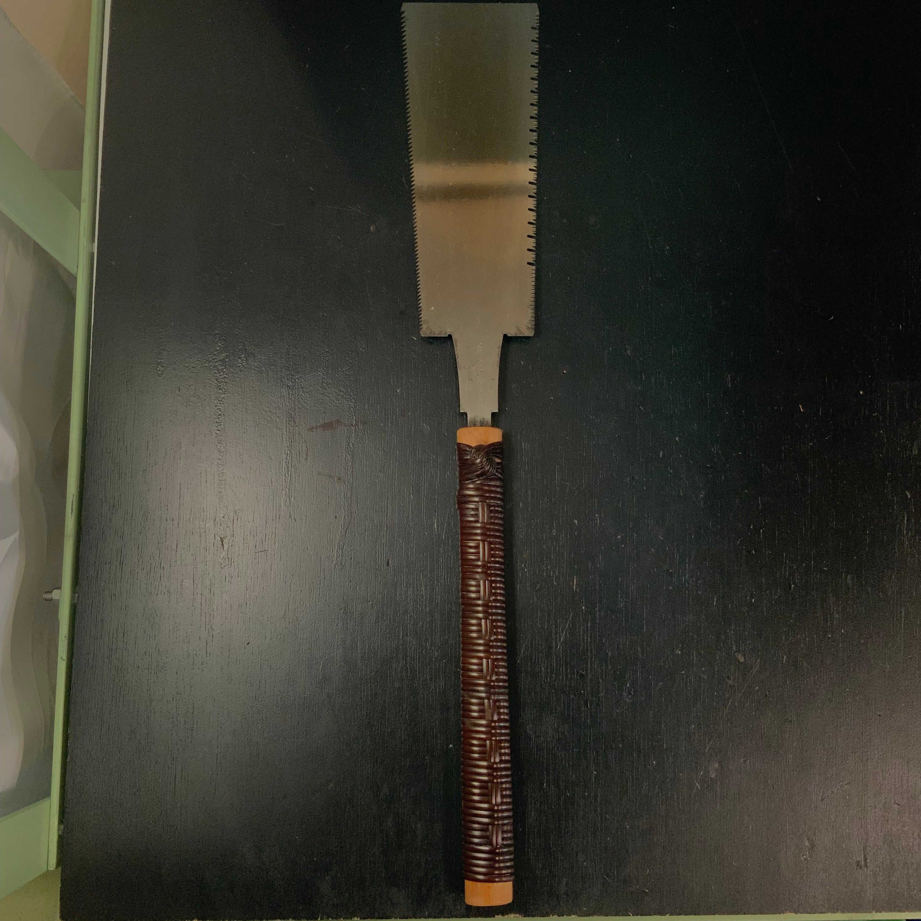 181 Nagakatsu Double Edge Saw Eddy Type Handles set by Kurashige For