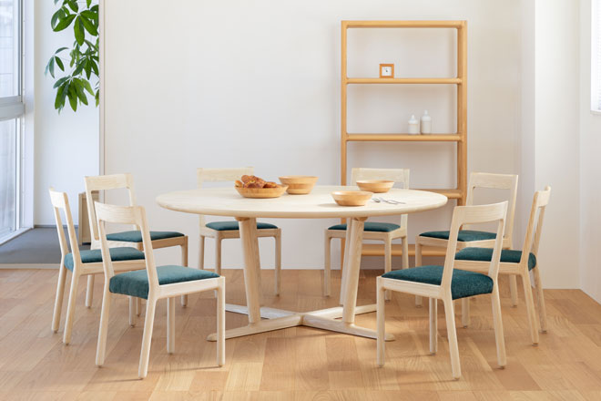 POODLE ダイニングテーブル ラウンド – 栗田家具