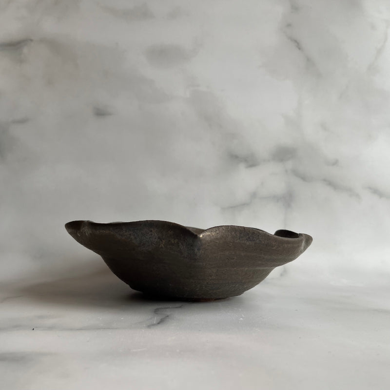 深鉢7寸 黒｜藤原純（信楽焼 陶器） – nokaze｜陶器、和食器、うつわの通販