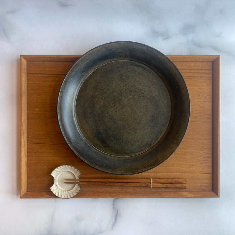 作家 菅原 博之 8寸リム皿 白漆【4】 – nokaze｜陶器、和食器、うつわ