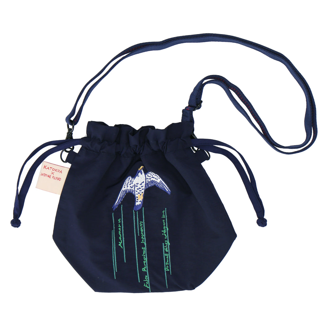 NEW】巾着 #110g ネイビーブルー ハヤブサ – INTERMODE KAWABE