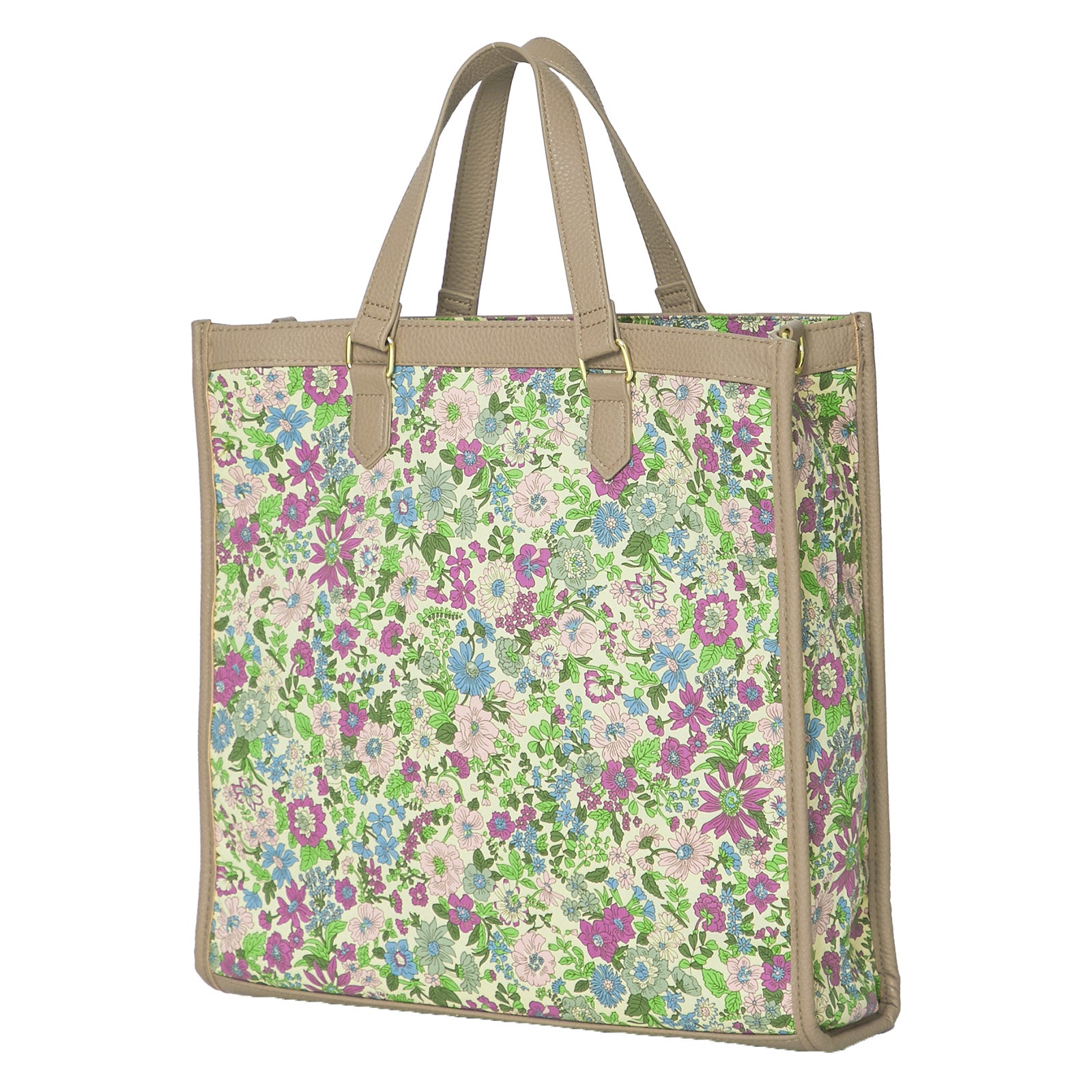 スクエアトートバッグ #187e Emily グリーン – INTERMODE KAWABE