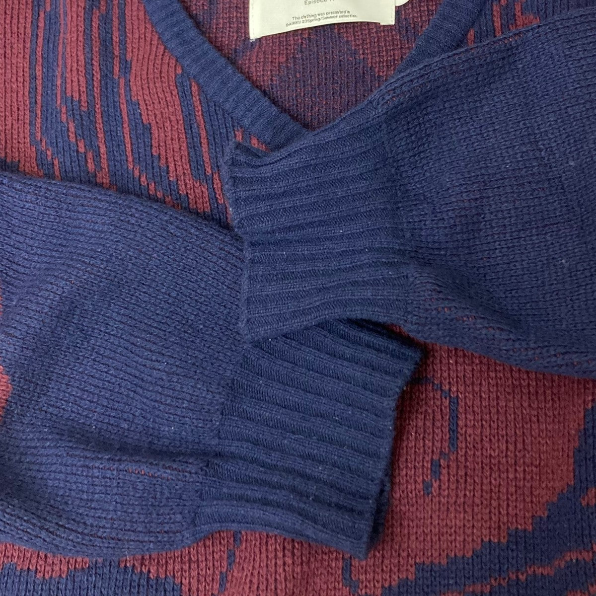 DAIRIKU(ダイリク) 23SS Leopard Pullover Knit Vネックニット 23SS K