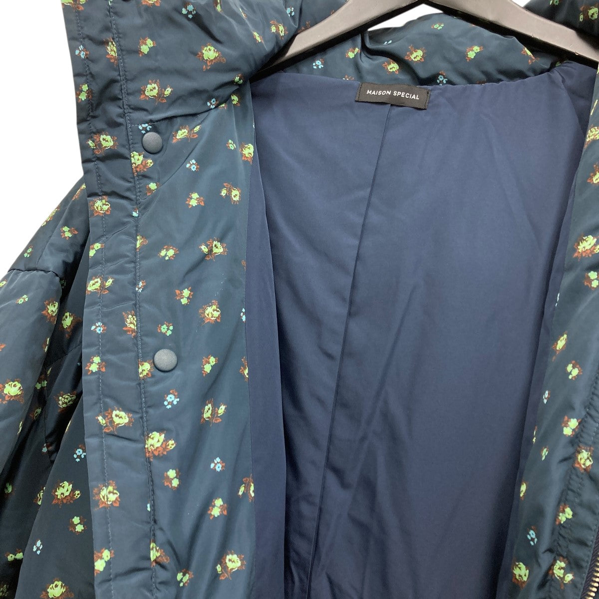MAISON SPECIAL(メゾンスペシャル) フラワーロングダウンコート