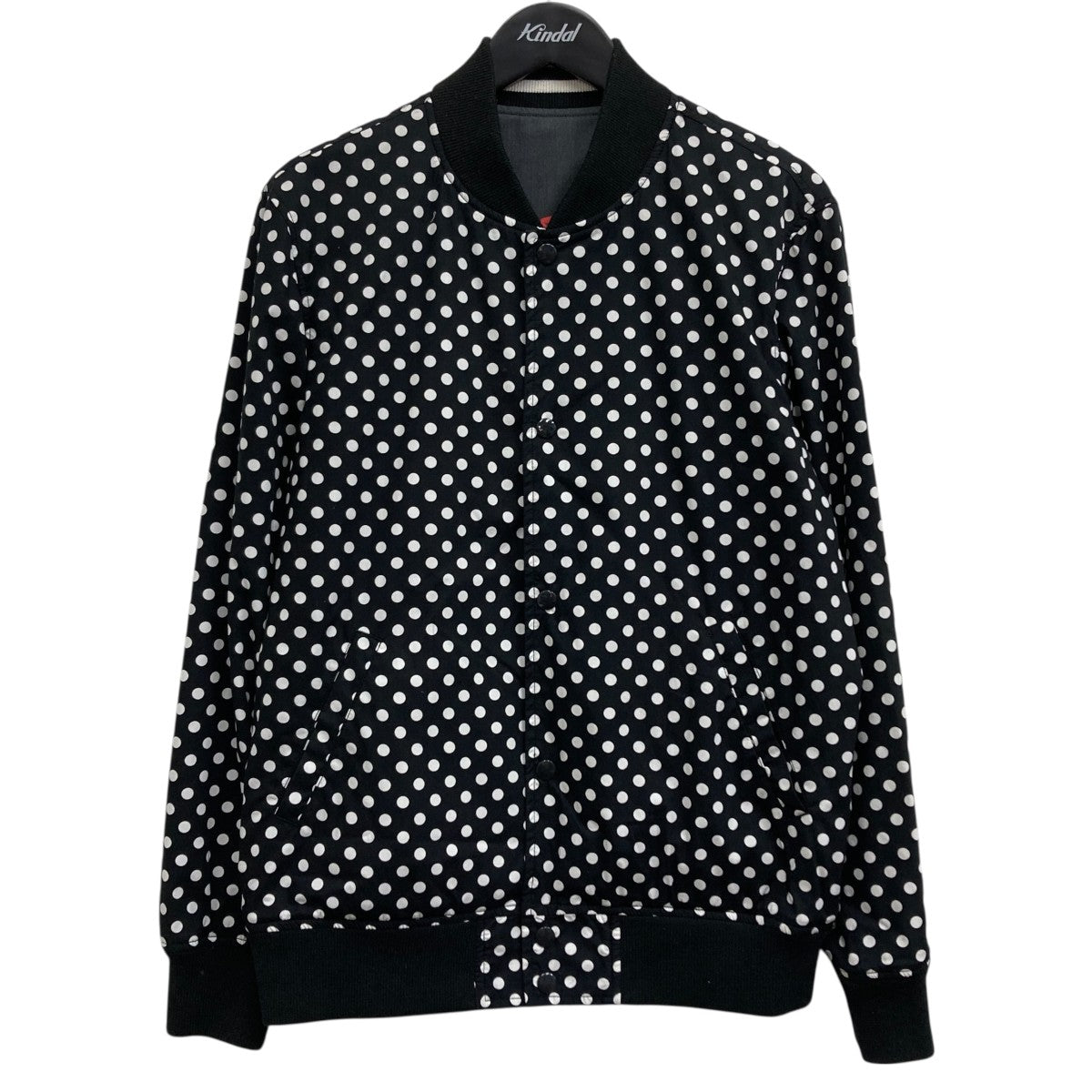 Supreme×COMME des GARCONS SHIRT Reversible Varsity Baseball Jacket