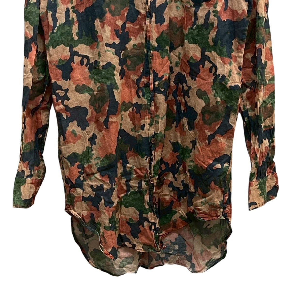 DRIES VAN NOTEN(ドリスヴァンノッテン) 総柄シャツ マルチカラー