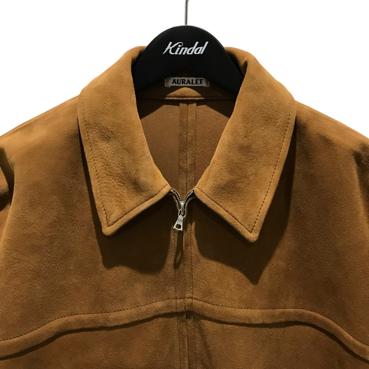 AURALEE(オーラリー) 25SS【 LAMB SUEDE ZIP BLOUSON】ラムスウェード