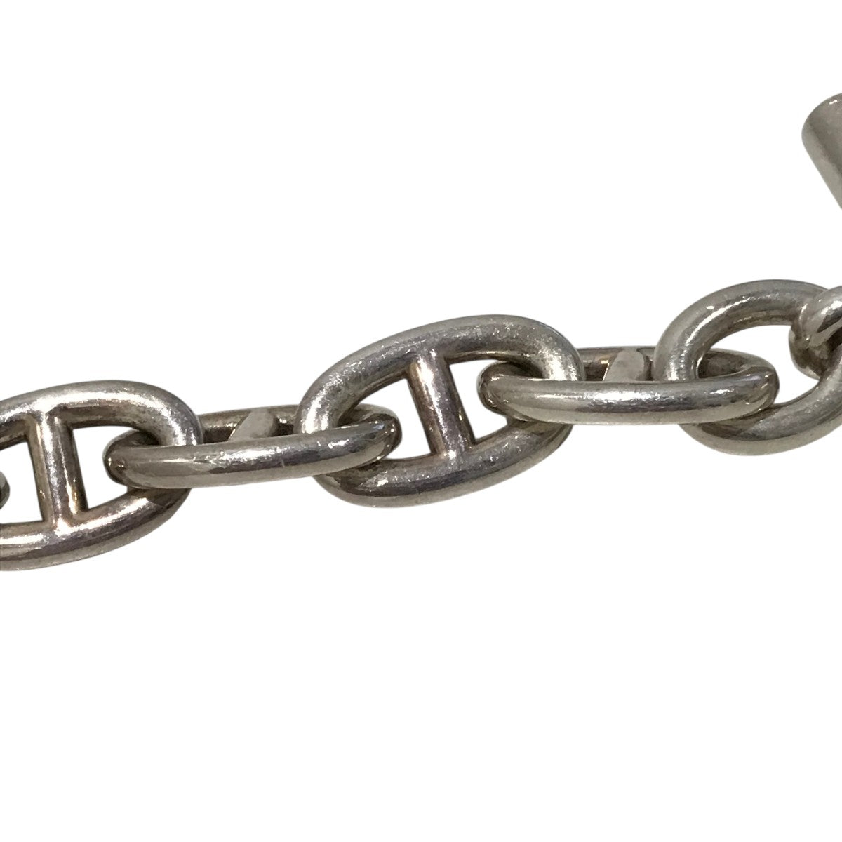 HERMES(エルメス) シェーヌダンクルTGM11コマシルバーブレスレット