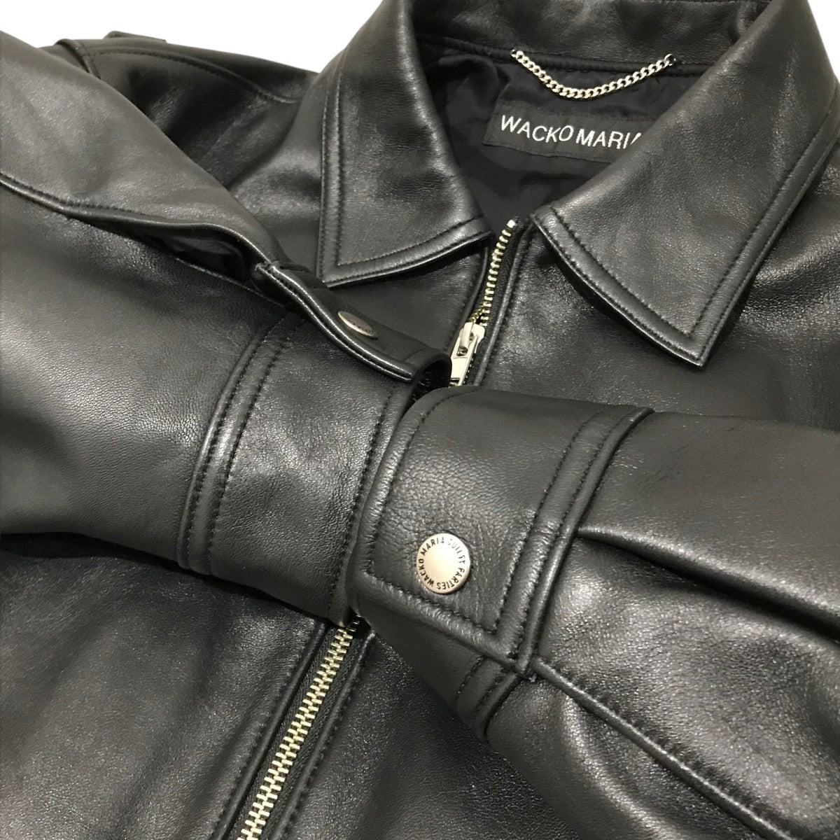 WACKO MARIA(ワコマリア) SINGLE RIDERS LEATHER JACKET ( TYPE-1