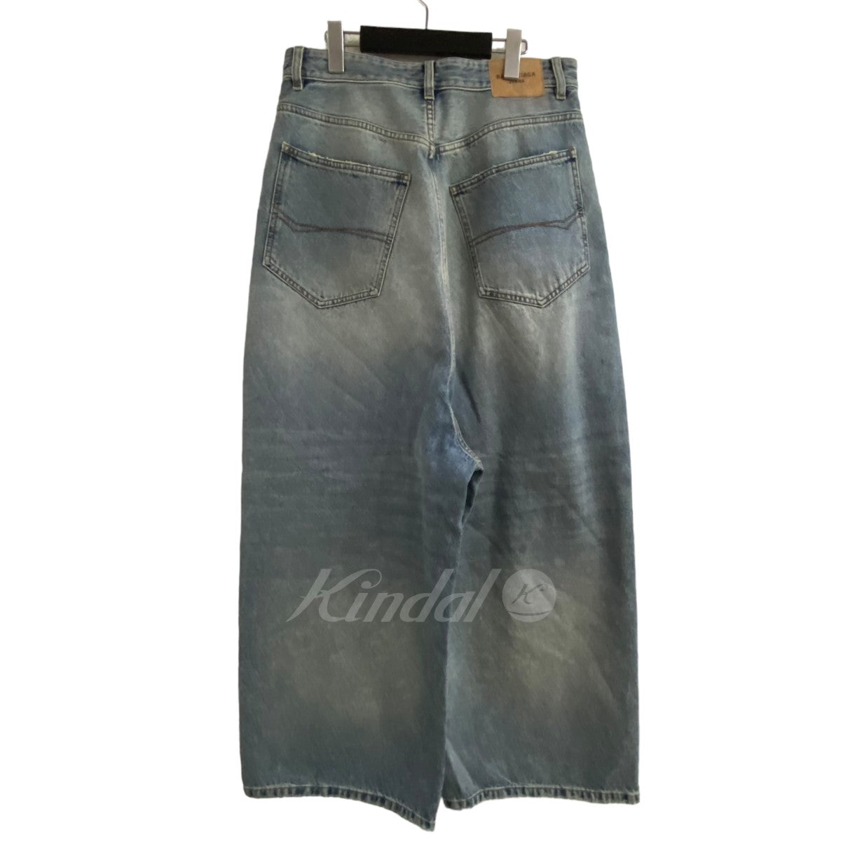 BALENCIAGA(バレンシアガ) 23SS ダメージ加工バギーデニムパンツ