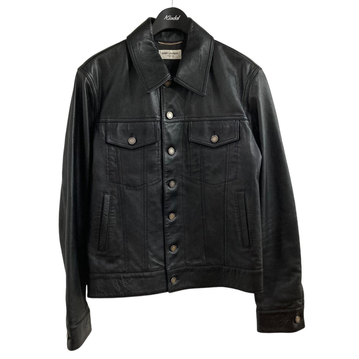 Saint Laurent Paris(サンローランパリ) レザートラッカージャケット