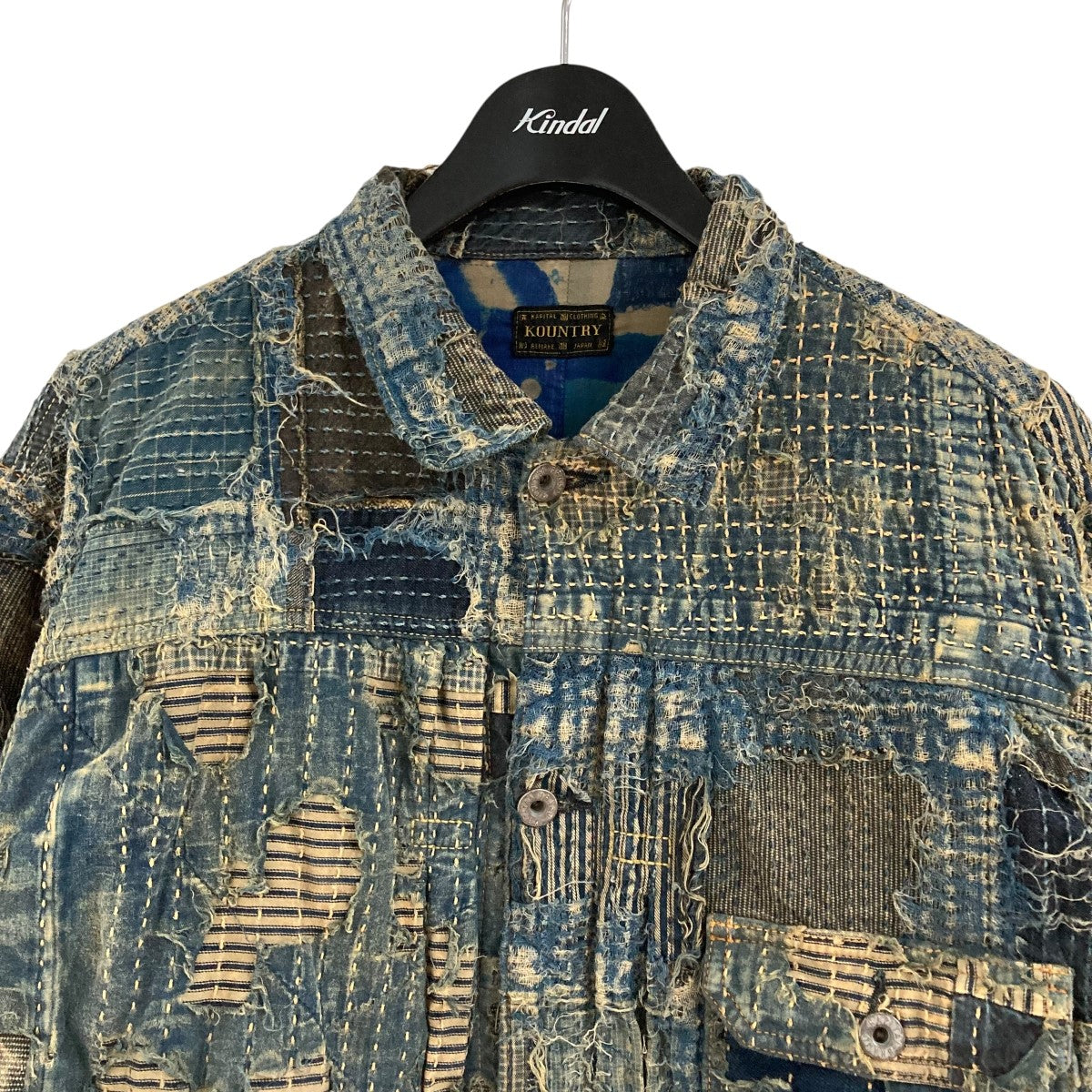 KAPITAL(キャピタル) ボロジャケット EK-1549LJ インディゴ サイズ 3