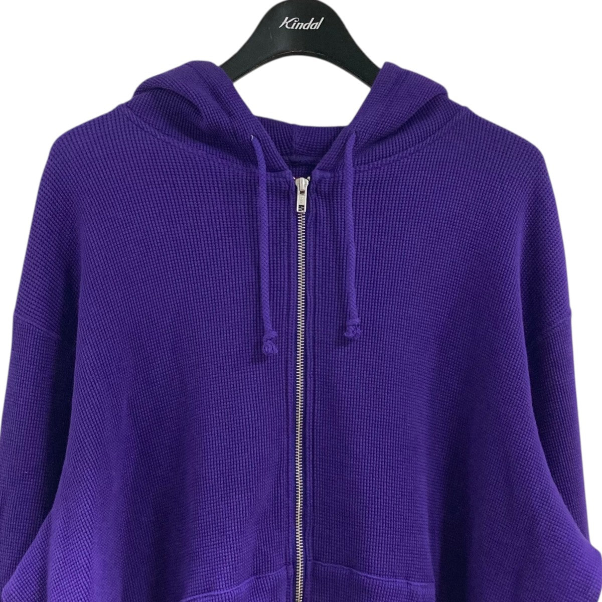Supreme(シュプリーム) ｢hooded zip up thermal purple｣サーマルジップ