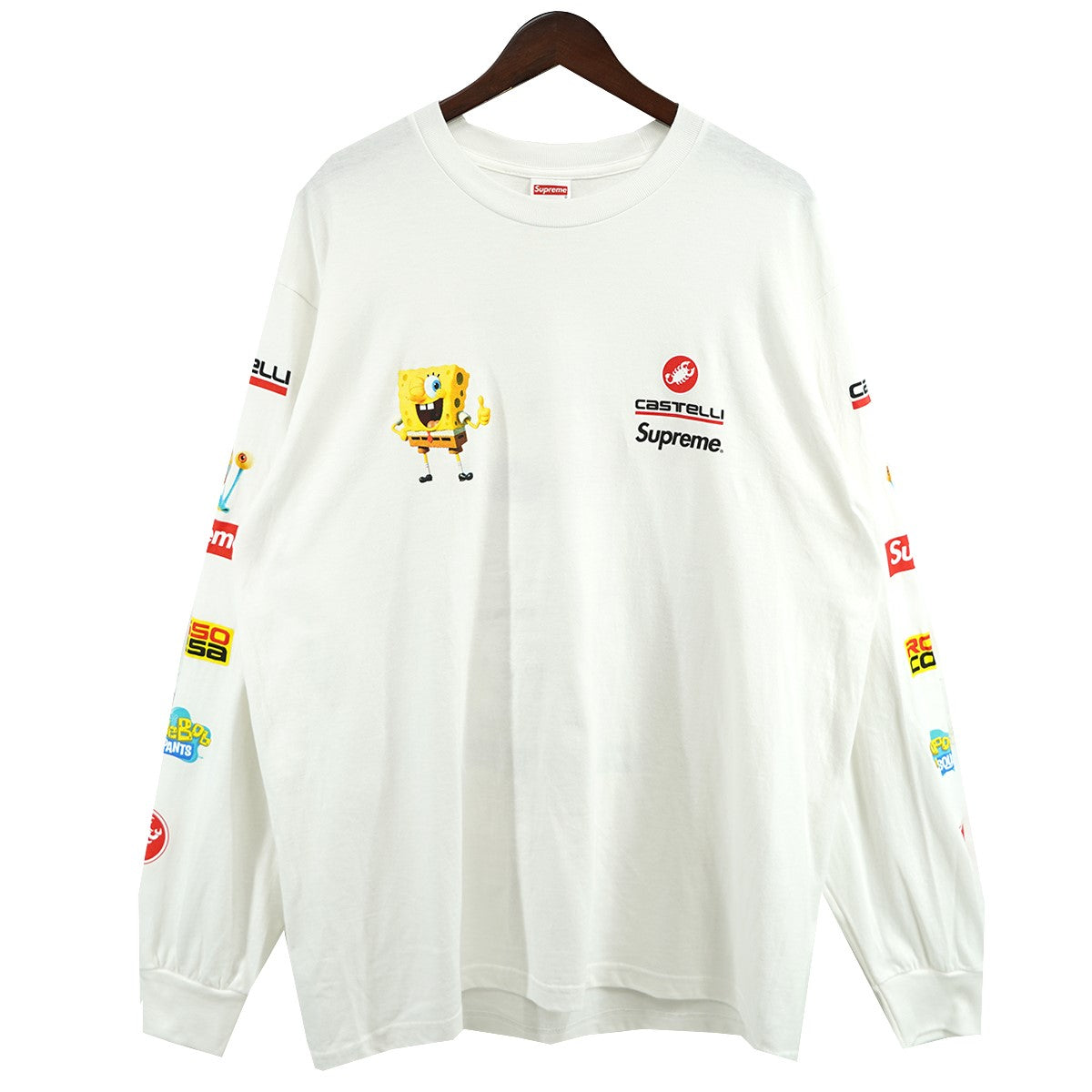 Supreme(シュプリーム) 25SS SpongeBob Castelli Racing L／S Tee