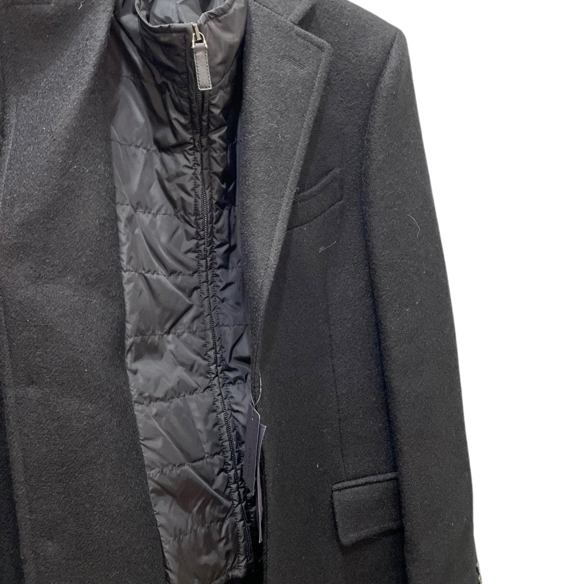 PRADA(プラダ) フェイクレイヤードチェスターコートSGH151 SGH151