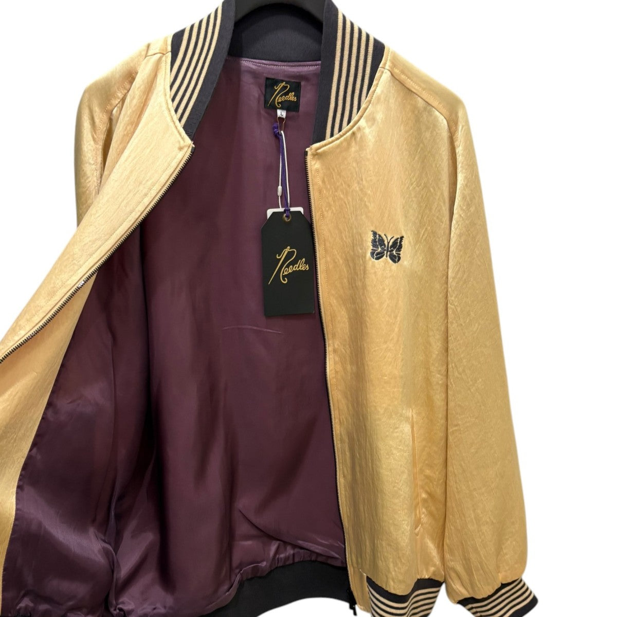 Needles×STUDIOUS STUDIOUS別注 Award Sateen Jacket MR454 スカジャン