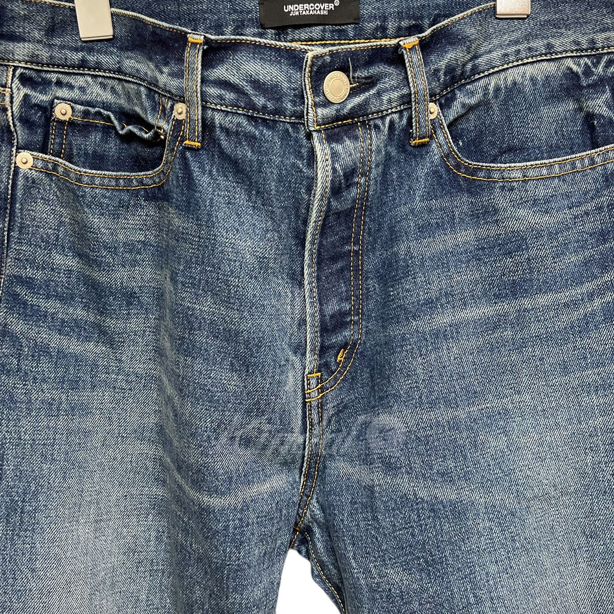 UNDERCOVER(アンダーカバー) 2023AW ドリップビーズ刺繍デニムパンツ