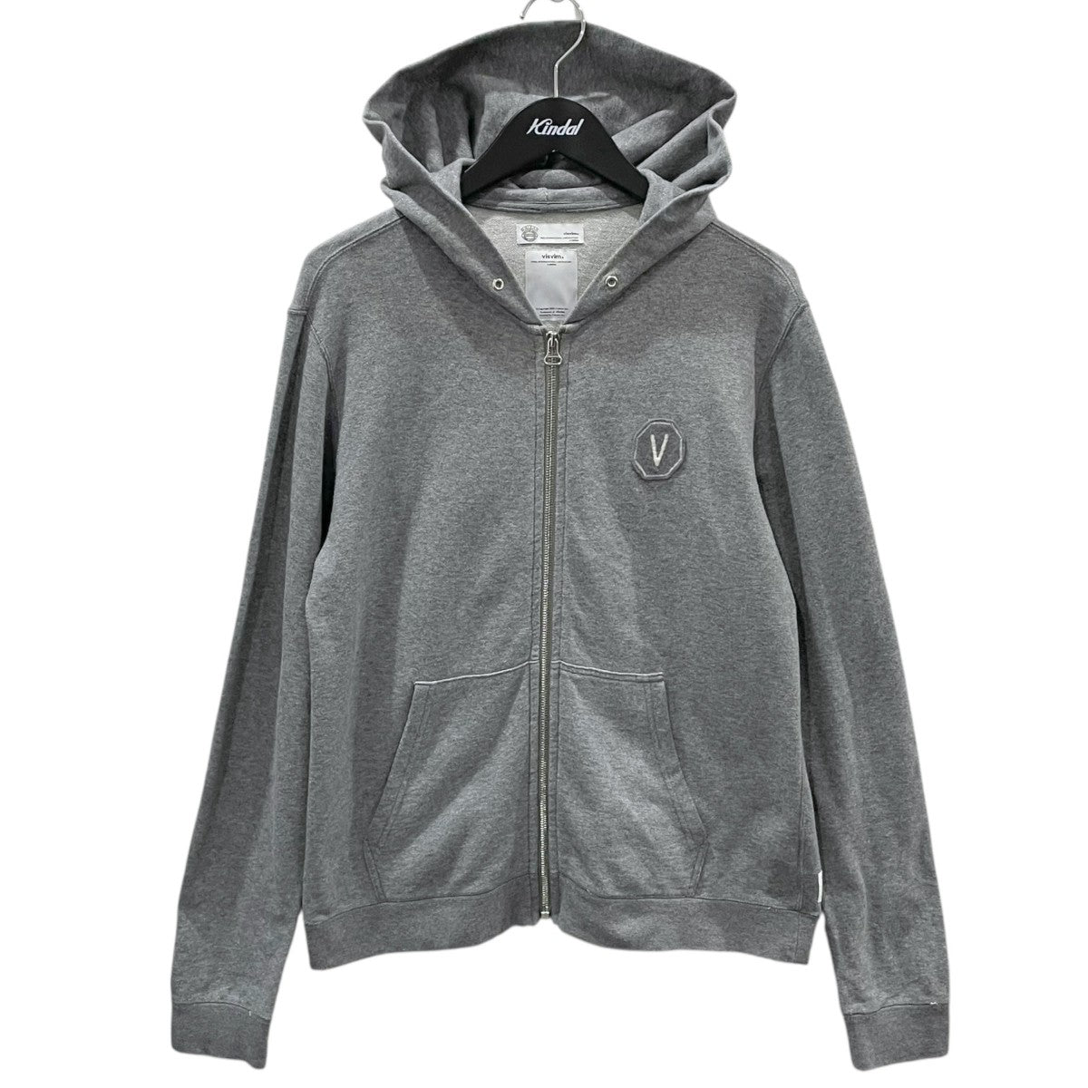 VISVIM(ビズビム) ジップアップパーカー グレー サイズ S｜【公式