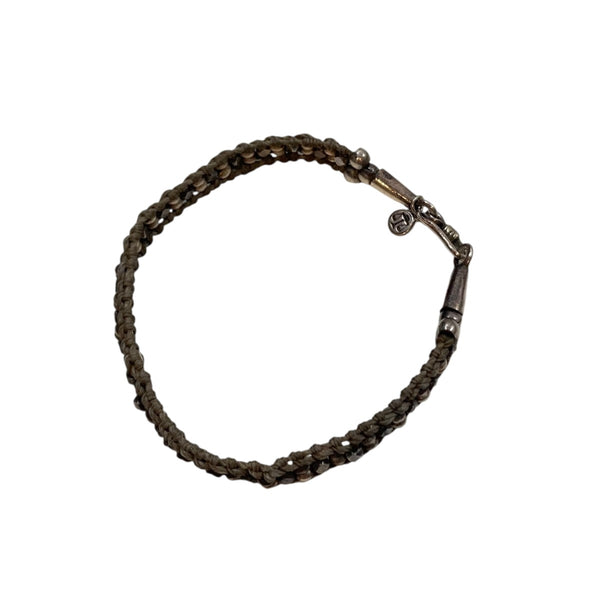 Sara Finchley(サラ・フィンチリー) silver misanga bracelet