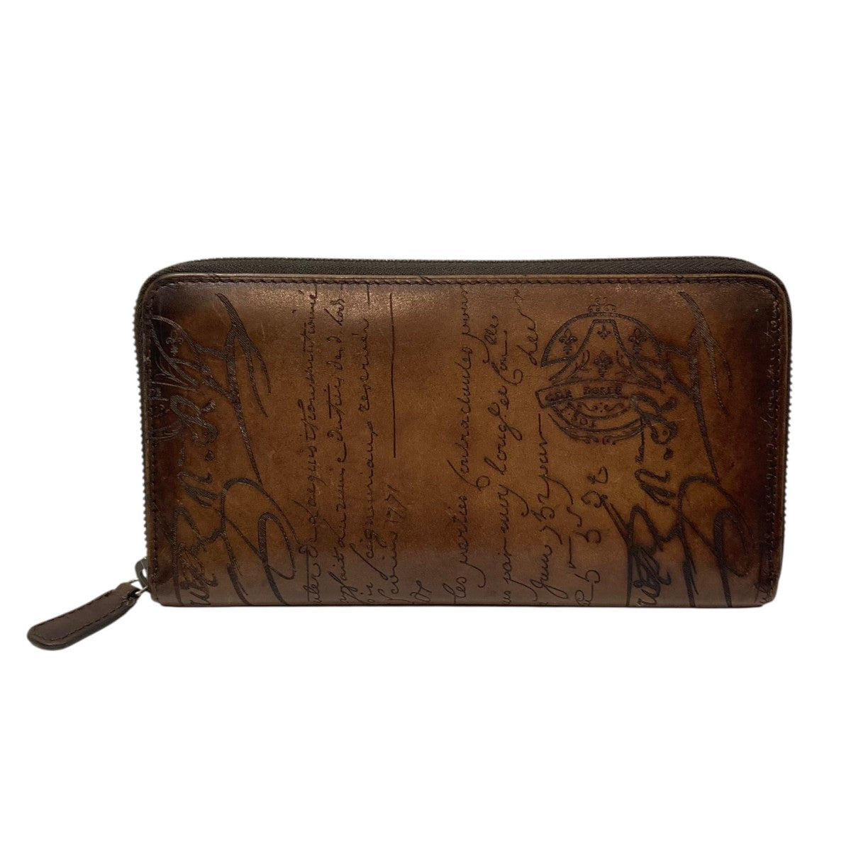 Berluti(ベルルッティ) イタウバ スクリットレザー ロング ジップ