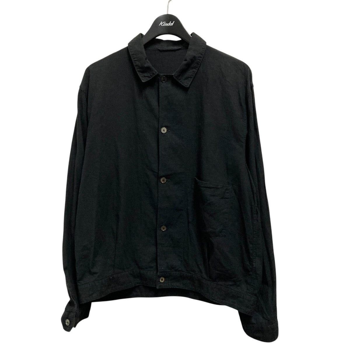 COMOLI(コモリ) ベタシャン ブルゾンP01 01015 P01 01015 ブラック