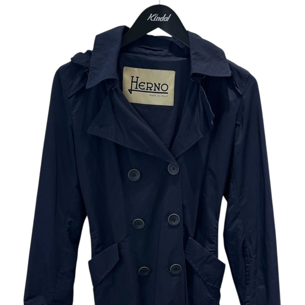 HERNO(ヘルノ) トレンチコート25706-24793-5 25706-24793-5 ネイビー