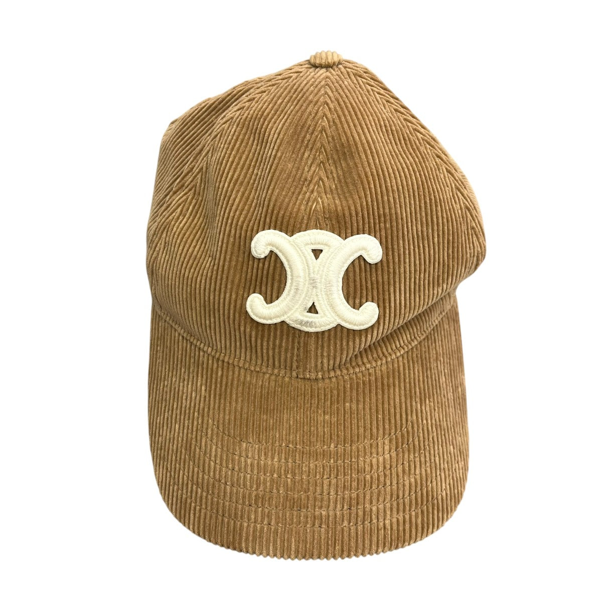 CELINE(セリーヌ) トリオンフ ベースボールキャップ コーデュロイ