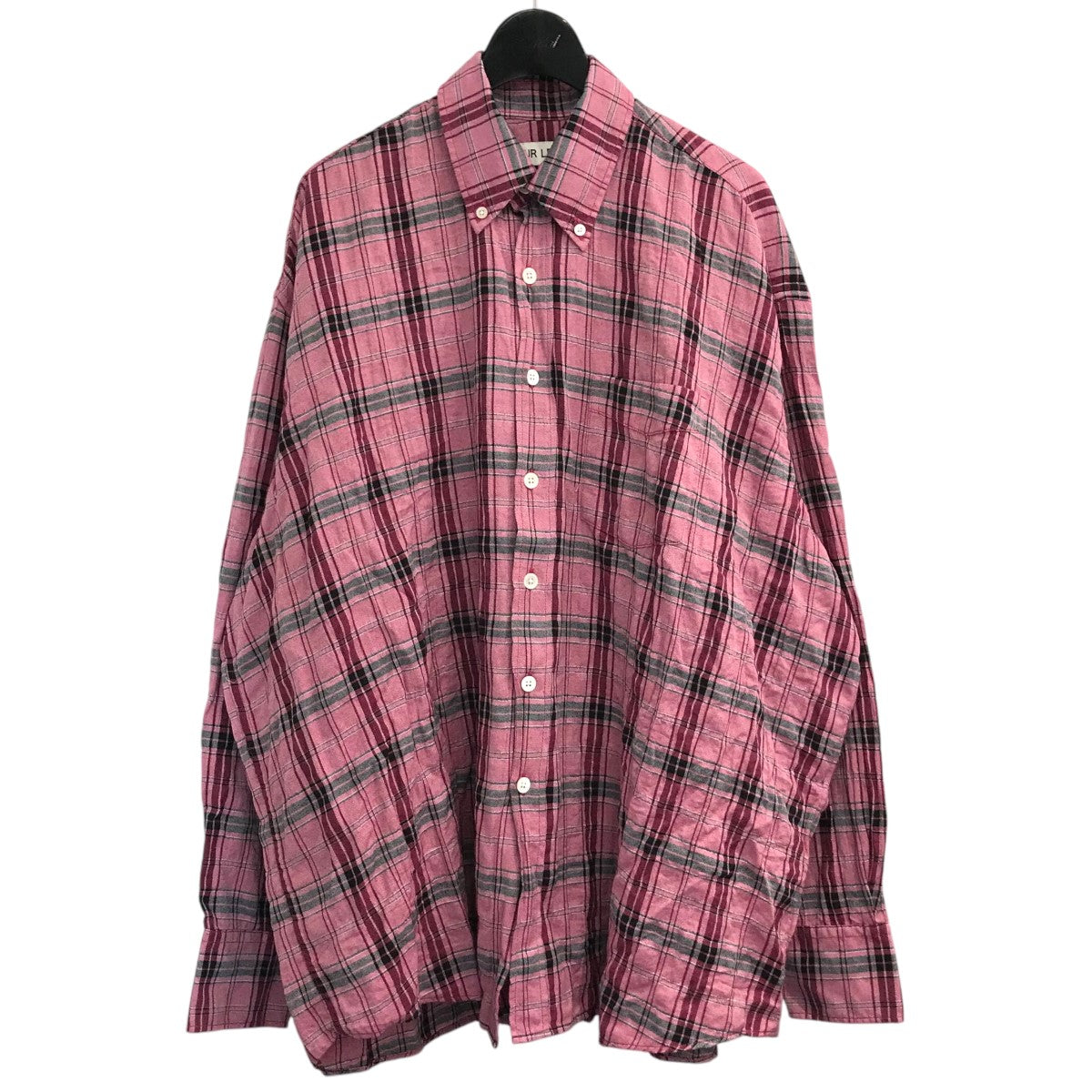 OUR LEGACY(アワーレガシー) 「BORROWED BD SHIRT」チェックシャツ