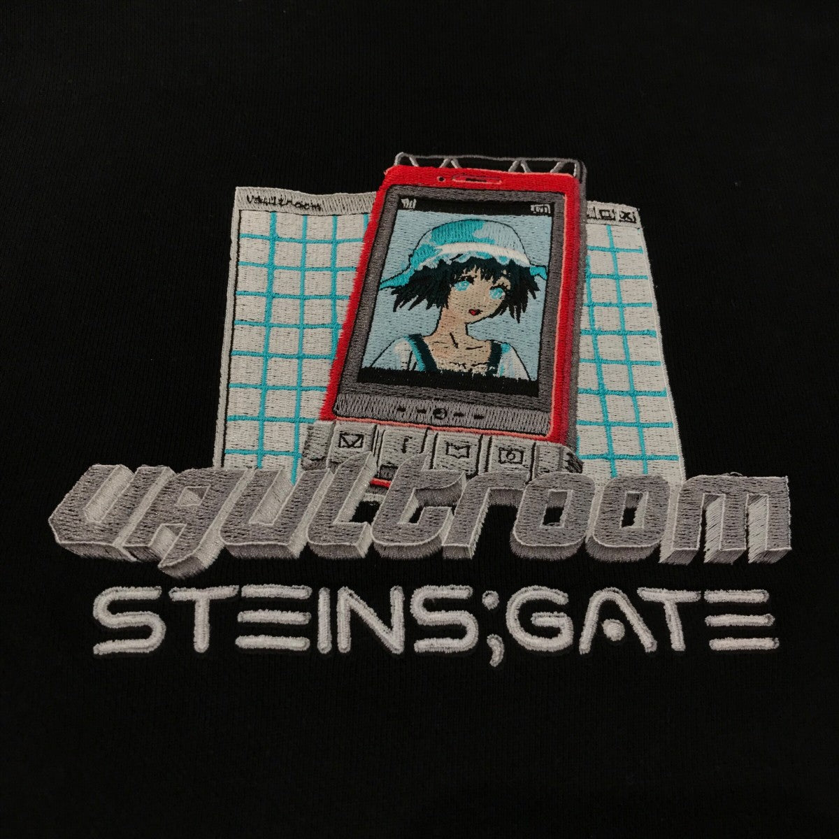 VAULTROOM×Steins;Gate プルオーバーパーカー ブラック サイズ M