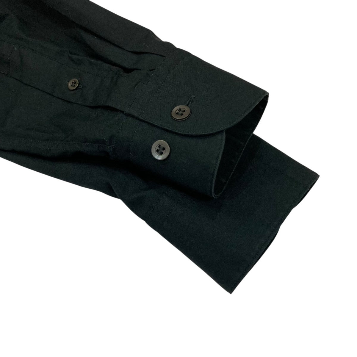 DRIES VAN NOTEN(ドリスヴァンノッテン) 花柄 長袖刺繍シャツ ブラック